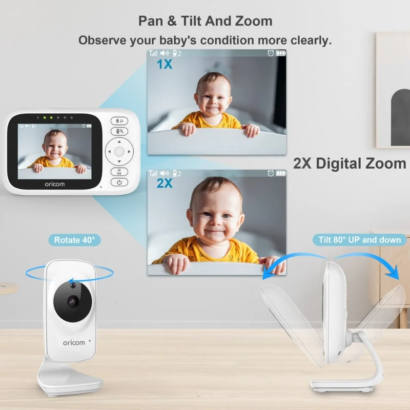 SC340 3.2" Video Baby Monitor - Image 6