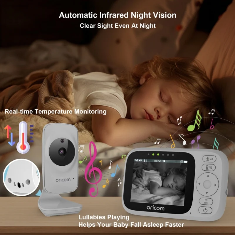 SC340 3.2" Video Baby Monitor - Image 7