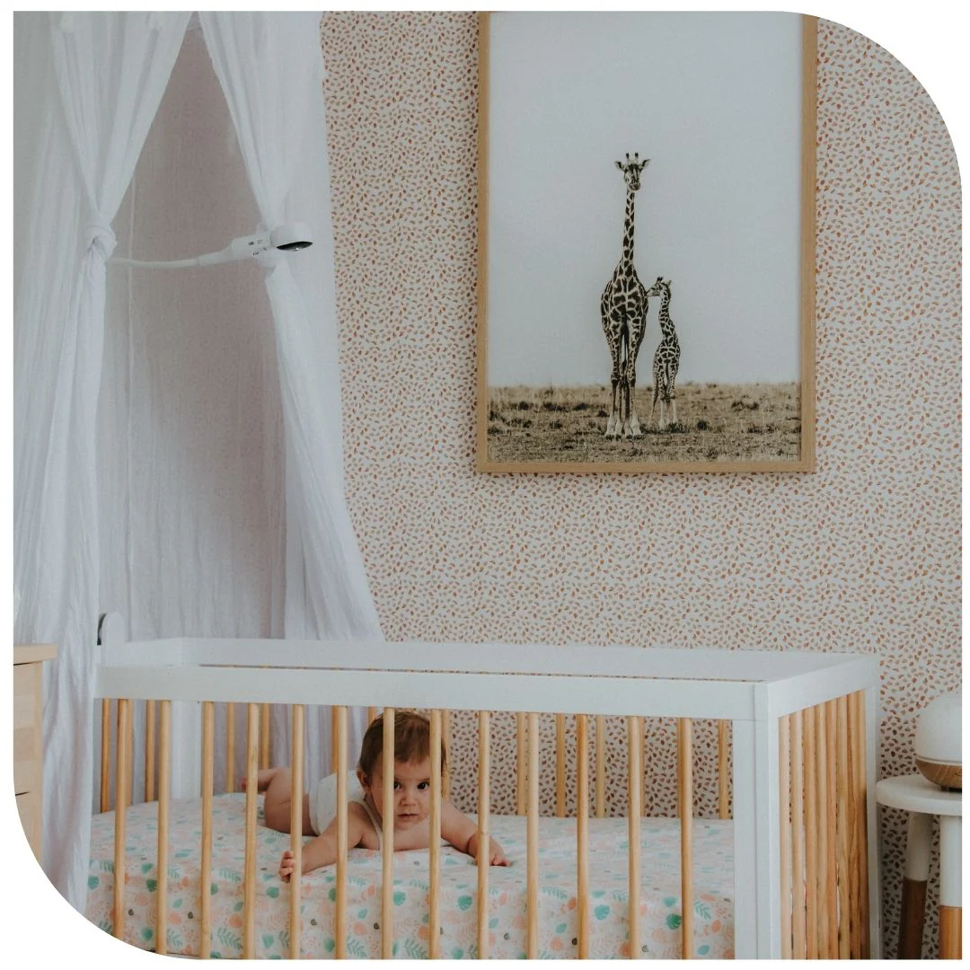OBH650P 5" Smart HD Nursery Pal Skyview Baby Monitor with Cot Stand - Image 2