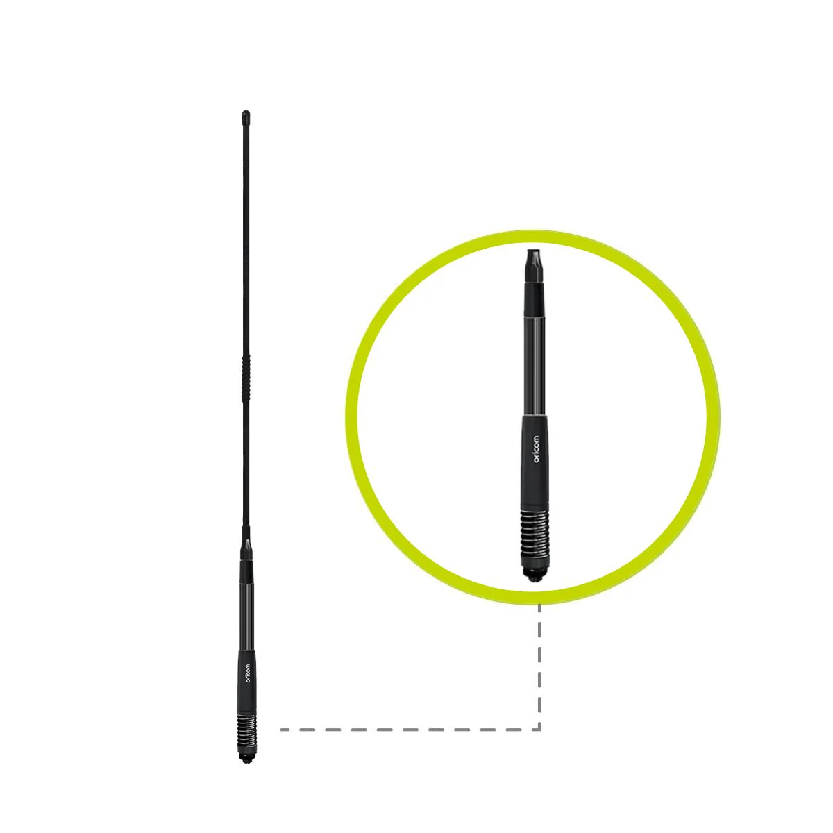 ANU216 6.5dBi UHF CB Antenna