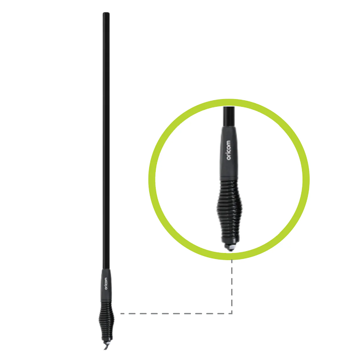 ANU306 4.5dBi UHF CB Antenna