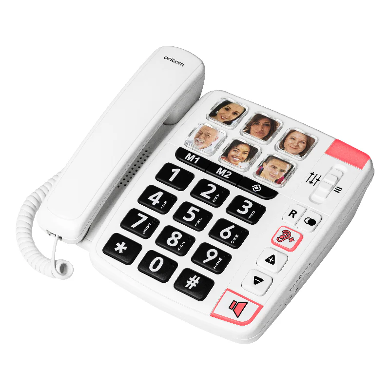 CARE80S Big Button Amplified Speakerphone With Picture Dialling - Image 3