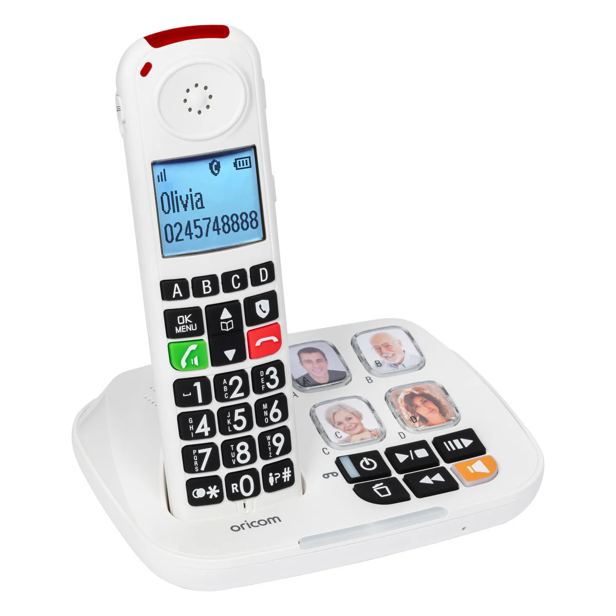 CARE900-2 Big Button Amplified Cordless Phone + Additional Handset - Image 4