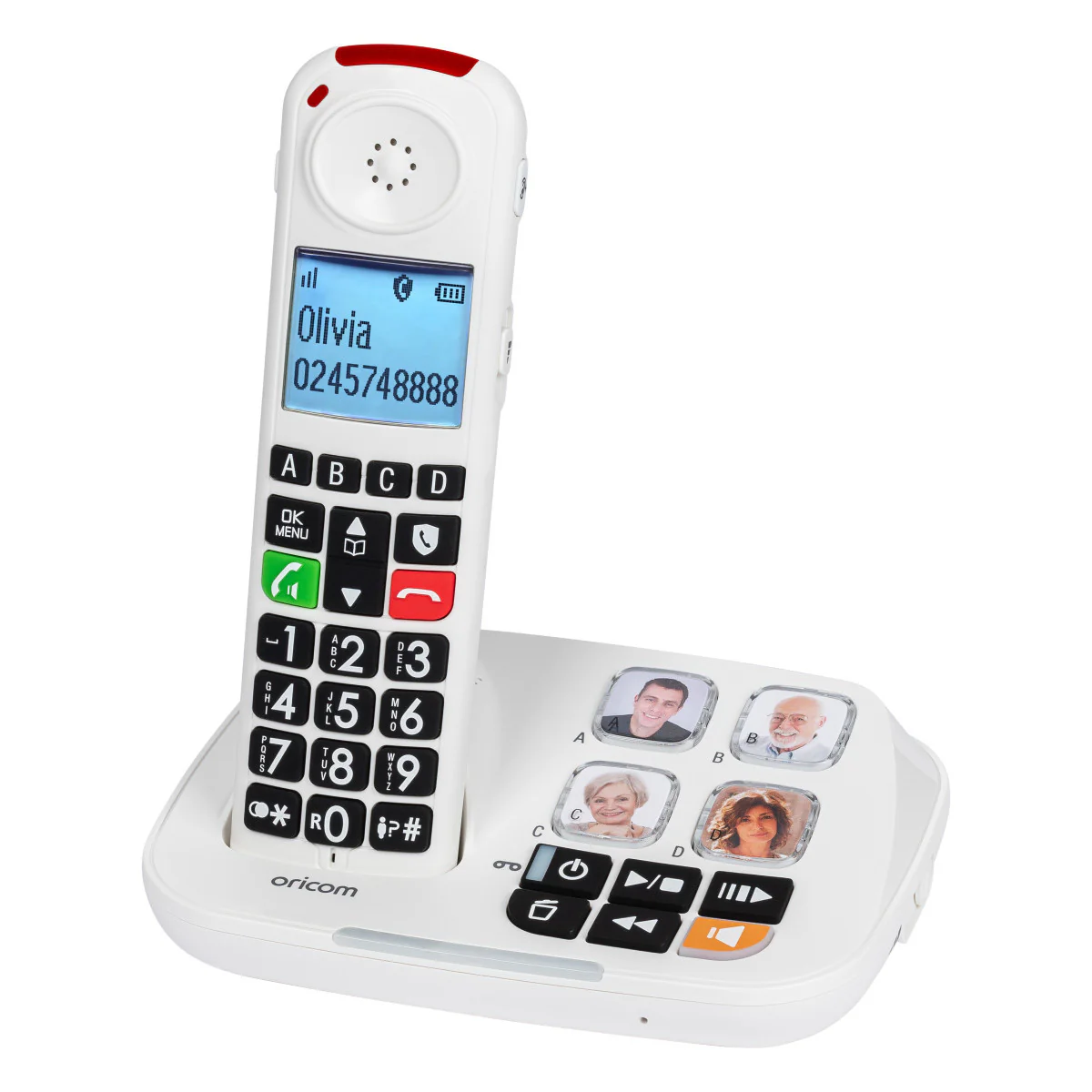 CARE900-2 Big Button Amplified Cordless Phone + Additional Handset - Image 6