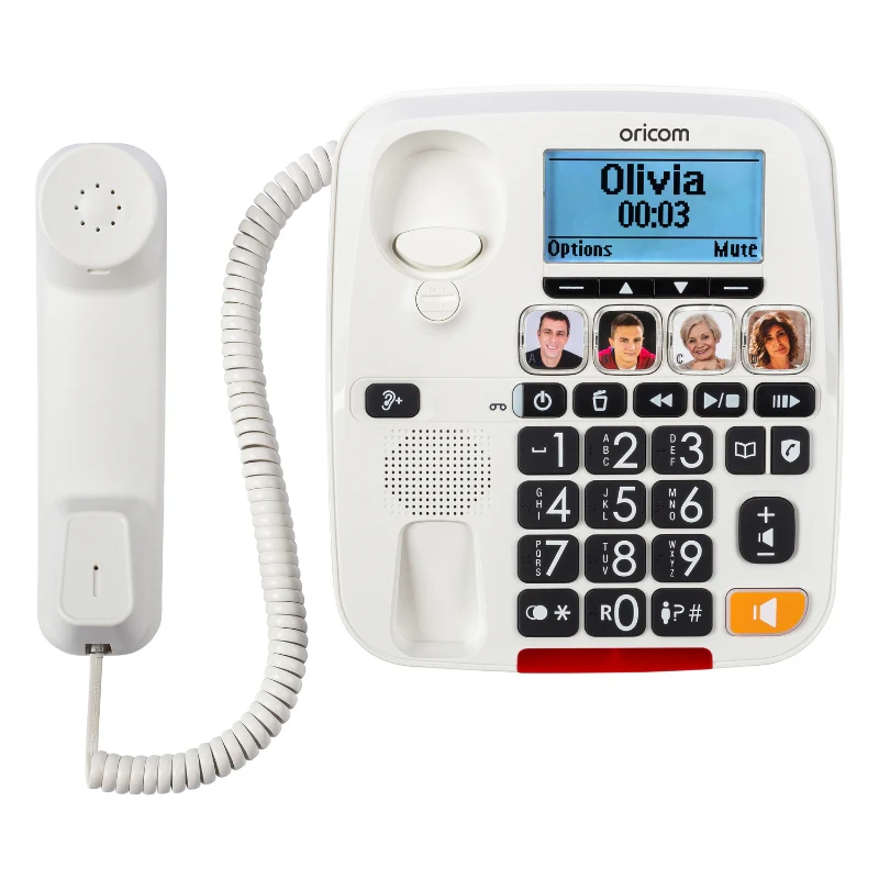 CARE920-2 Big Button Amplified Cordless Phone With Answering Machine Combo - Image 6