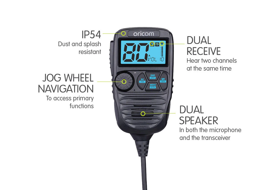 DTX4200XPNK Dual Recieve UHF CB Radio Bundle Pack - Image 7