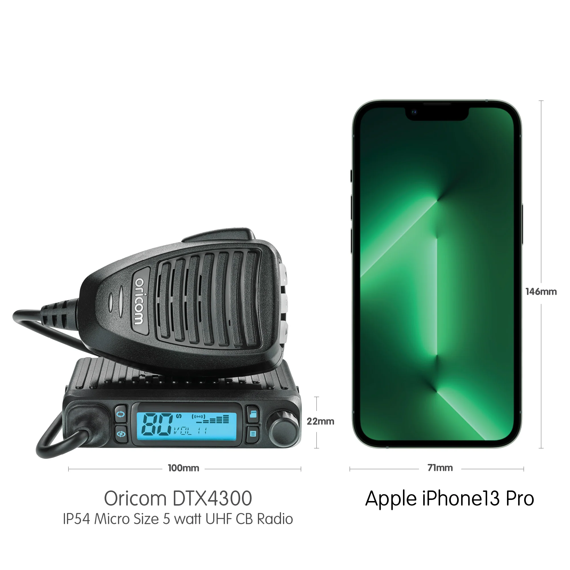 DTX4300PNP Plug & Play UHF CB Radio Pack - Image 3