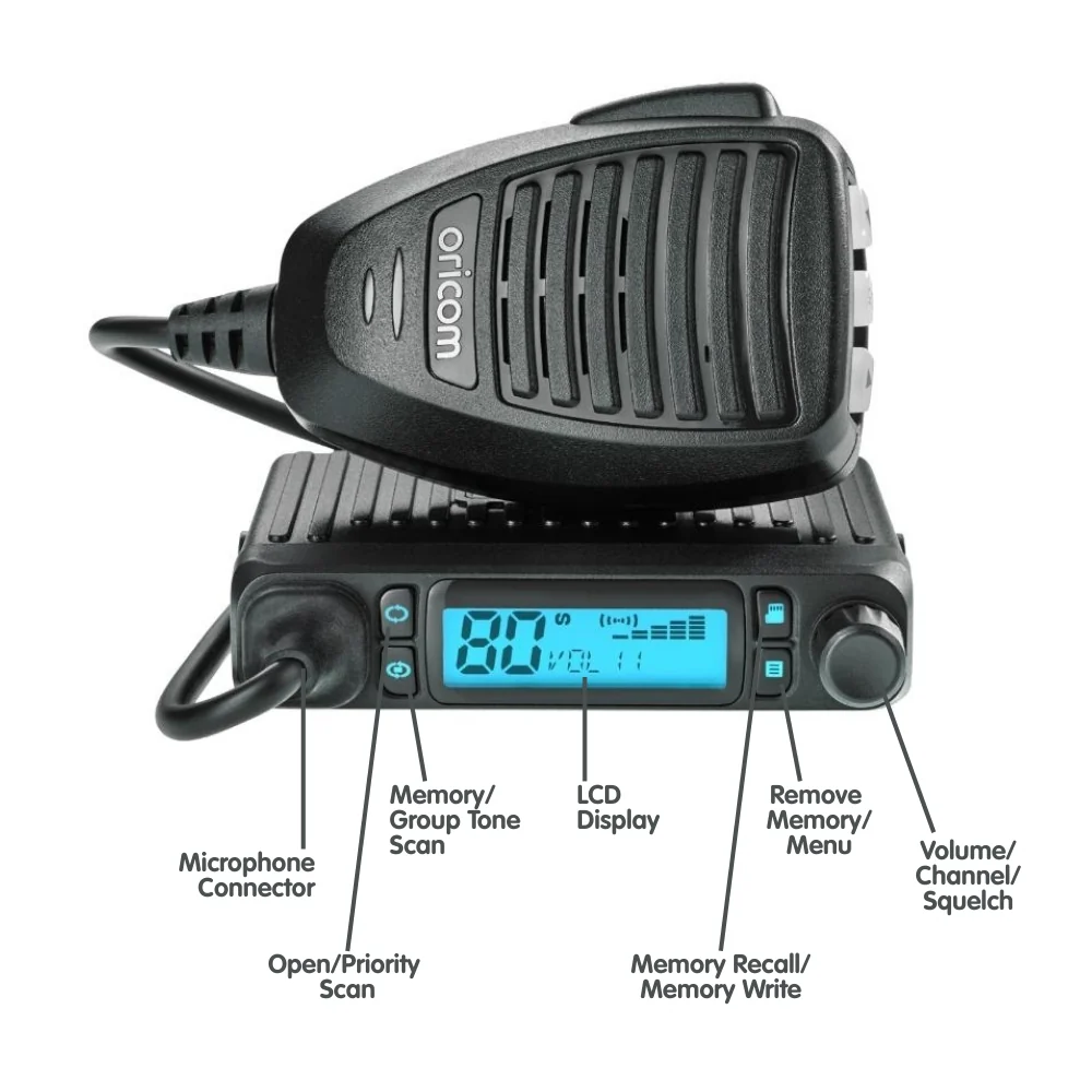 DTX4300BA Premium UHF CB Radio Value Pack - Image 3