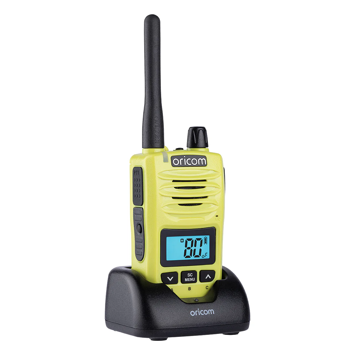 DTX600LME Waterproof IP67 5 Watt Handheld UHF CB Radio (Lime) - Image 11
