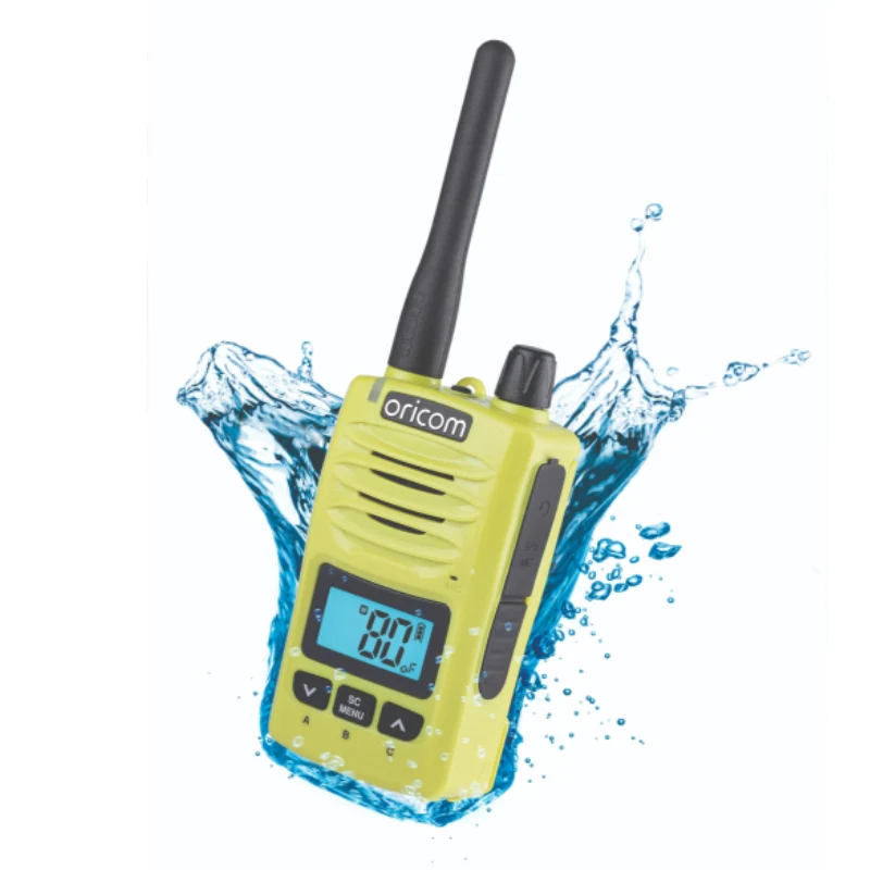 DTX600LME Waterproof IP67 5 Watt Handheld UHF CB Radio (Lime) - Image 2
