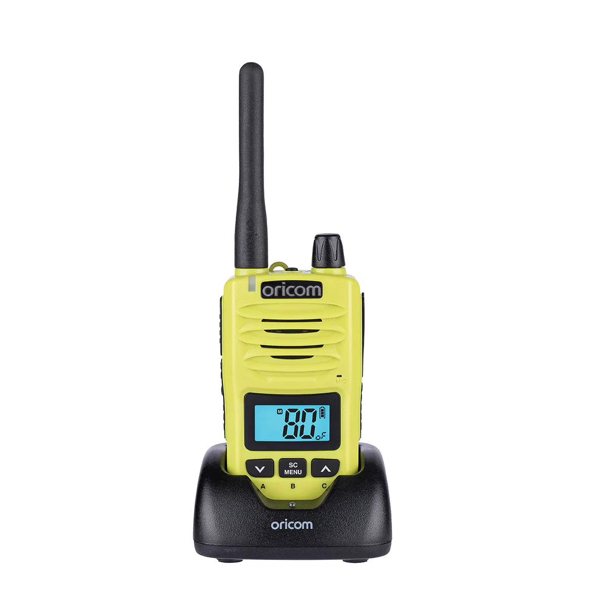 DTX600LME Waterproof IP67 5 Watt Handheld UHF CB Radio (Lime) - Image 4