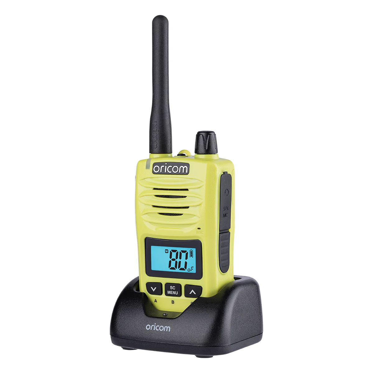 DTX600LME Waterproof IP67 5 Watt Handheld UHF CB Radio (Lime) - Image 8
