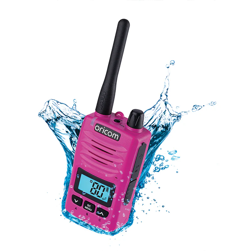 DTX600PNK Waterproof IP67 5 Watt Handheld UHF CB Radio (Pink) - Image 2