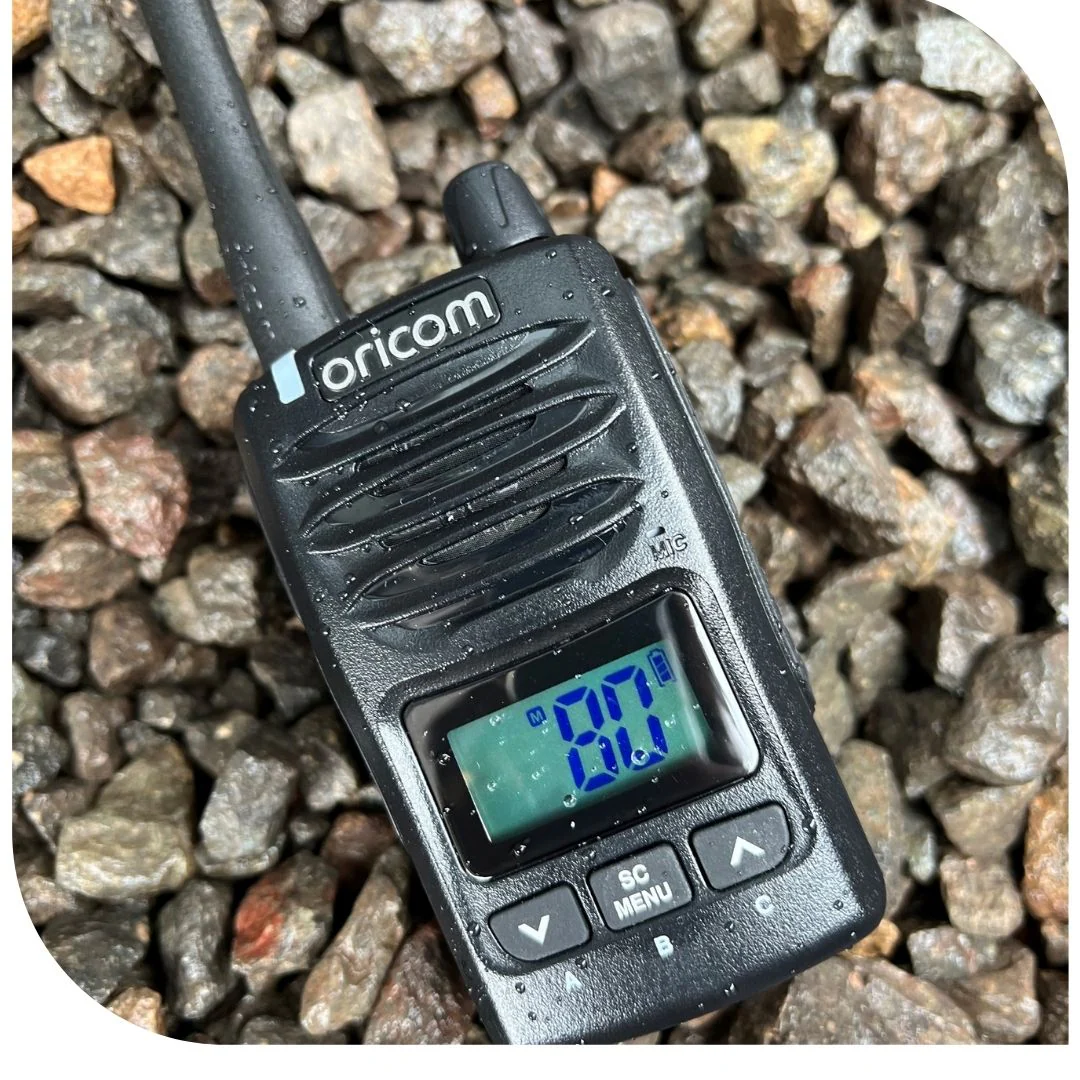 DTX600 Waterproof IP67 5 Watt Handheld UHF CB Radio (Black) - Image 11