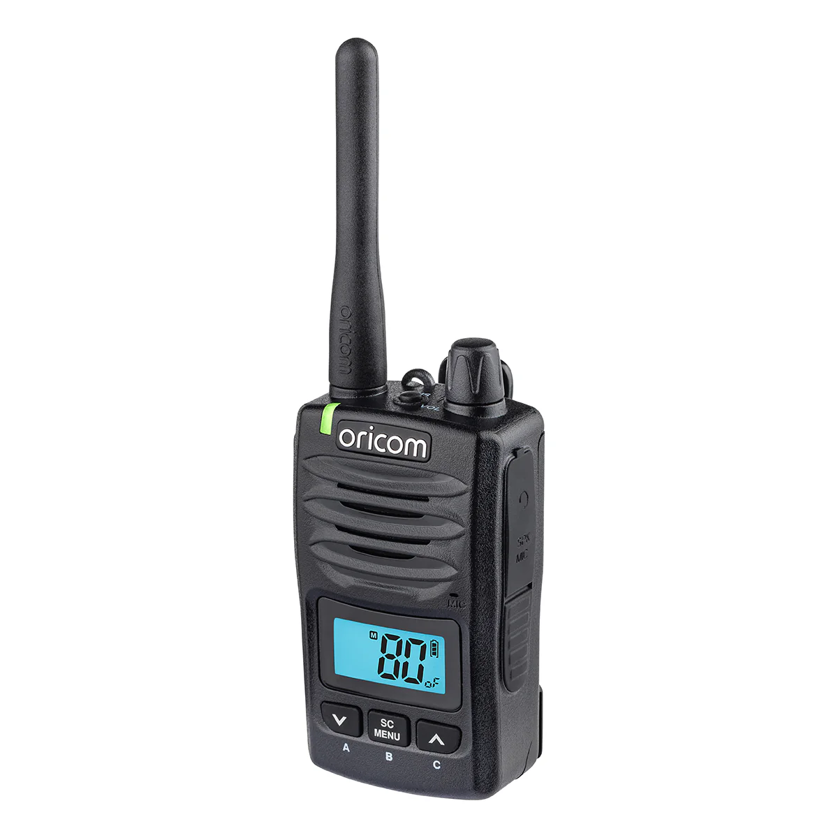 DTX600 Waterproof IP67 5 Watt Handheld UHF CB Radio (Black) - Image 8