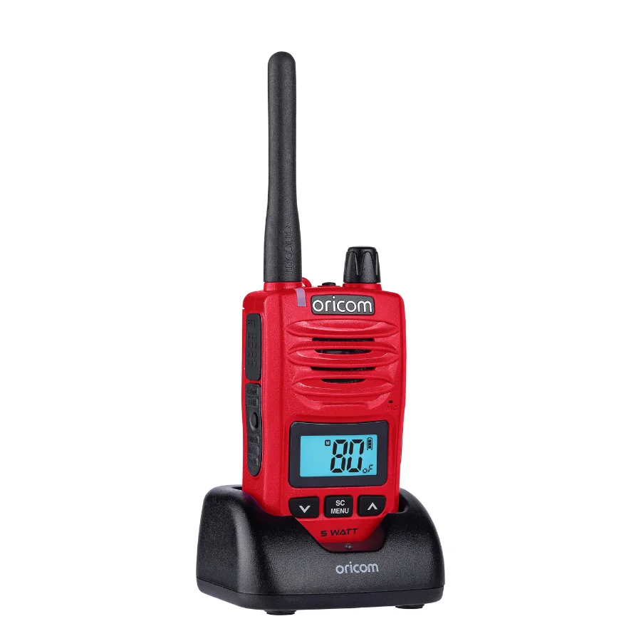 DTX650SRD IP67 5 Watt Handheld UHF CB Radio + BONUS Speaker Microphone (Red) - Image 6