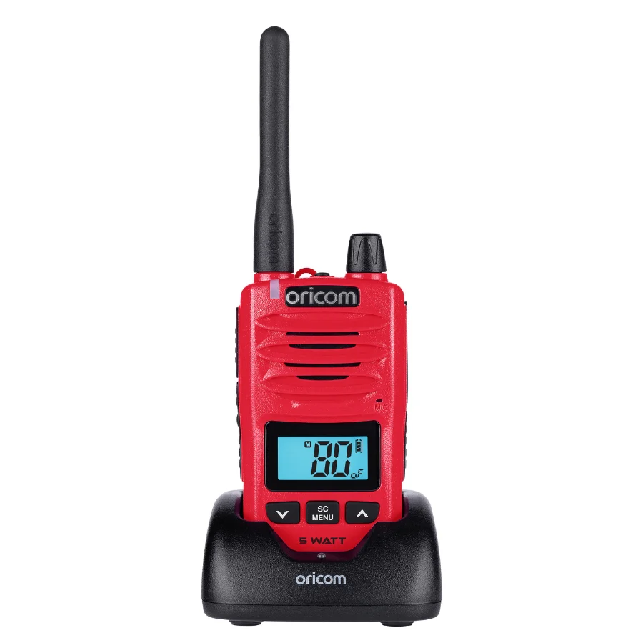 DTX650SRD IP67 5 Watt Handheld UHF CB Radio + BONUS Speaker Microphone (Red) - Image 8