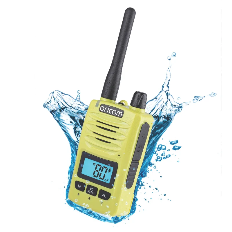 DTXTP600LME 5 Watt IP67 Waterproof Handheld UHF CB Radio Trade Pack (Twin Lime Radios) - Image 2
