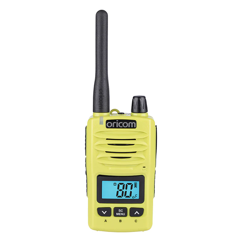DTXTP600LME 5 Watt IP67 Waterproof Handheld UHF CB Radio Trade Pack (Twin Lime Radios) - Image 4