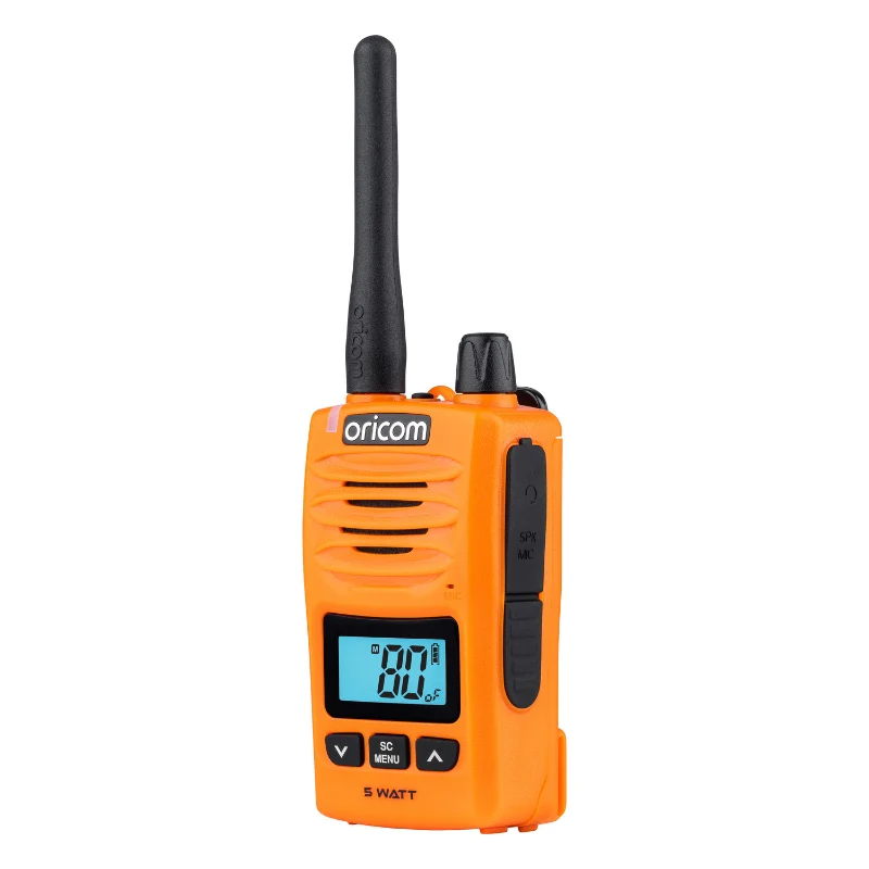DTXTP600OR 5 Watt IP67 Waterproof Handheld UHF CB Radio Trade Pack (Twin Orange Radios) - Image 4