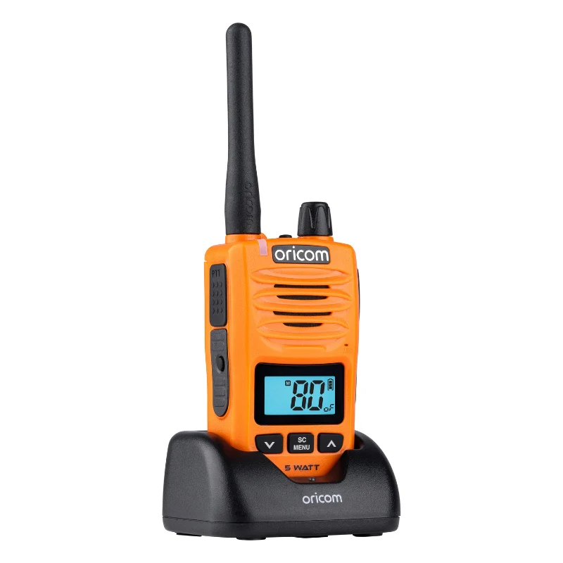 DTXTP600OR 5 Watt IP67 Waterproof Handheld UHF CB Radio Trade Pack (Twin Orange Radios) - Image 6