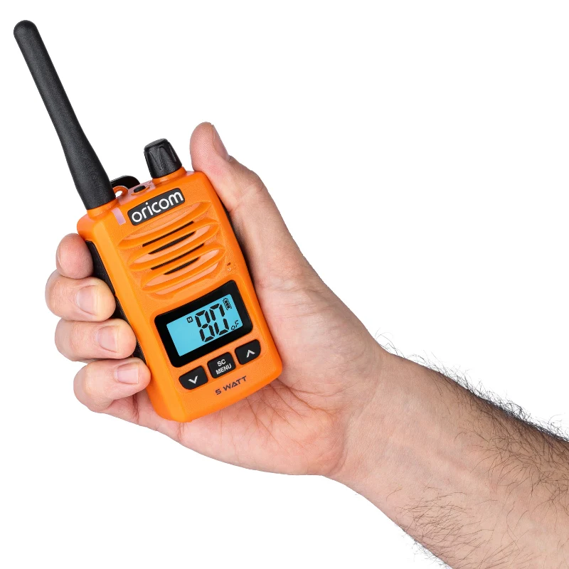 DTXTP600OR 5 Watt IP67 Waterproof Handheld UHF CB Radio Trade Pack (Twin Orange Radios) - Image 8