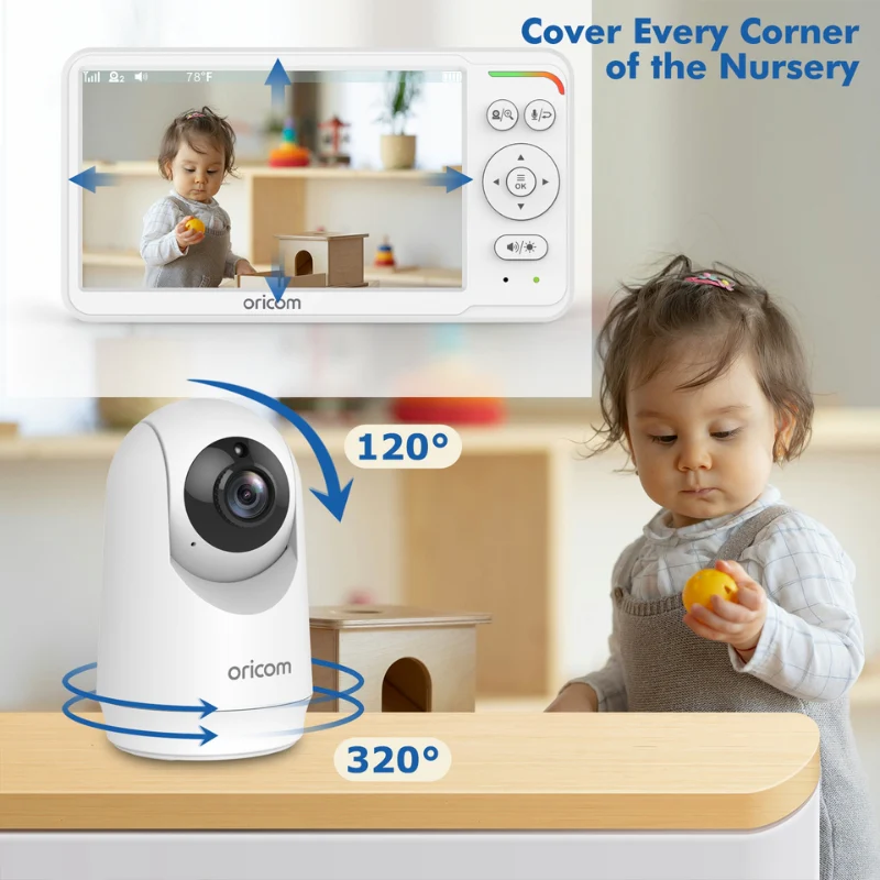 GPLUSVPSC640 Guardian Plus + SC640 6" Baby Monitor Value Pack - Image 9