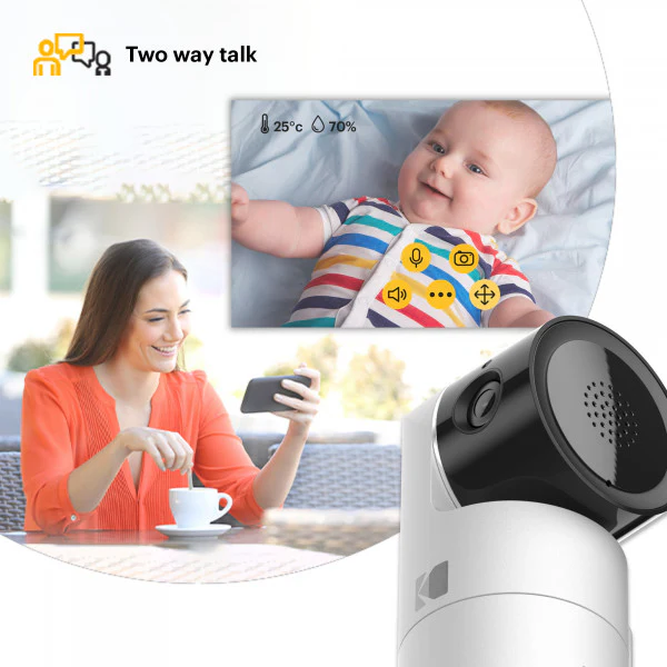 C525P 5" Smart HD Video Baby Monitor with Motorised Pan-Tilt - Image 10