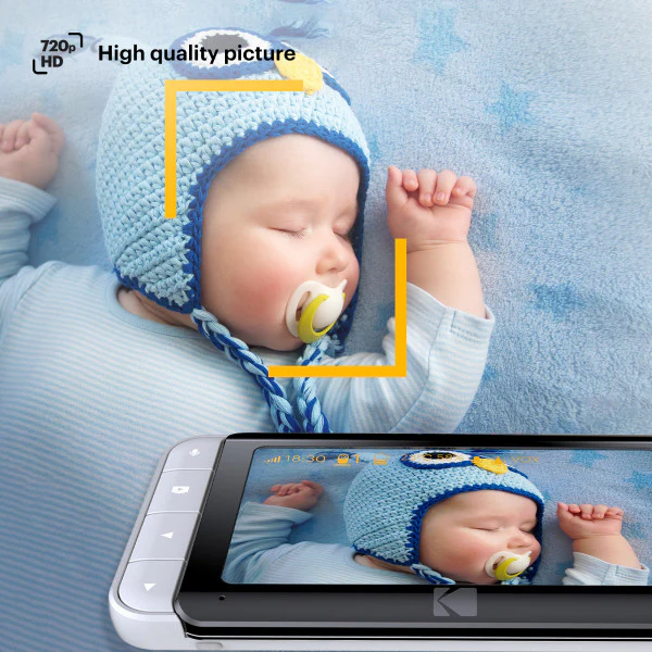 C525P 5" Smart HD Video Baby Monitor with Motorised Pan-Tilt - Image 11