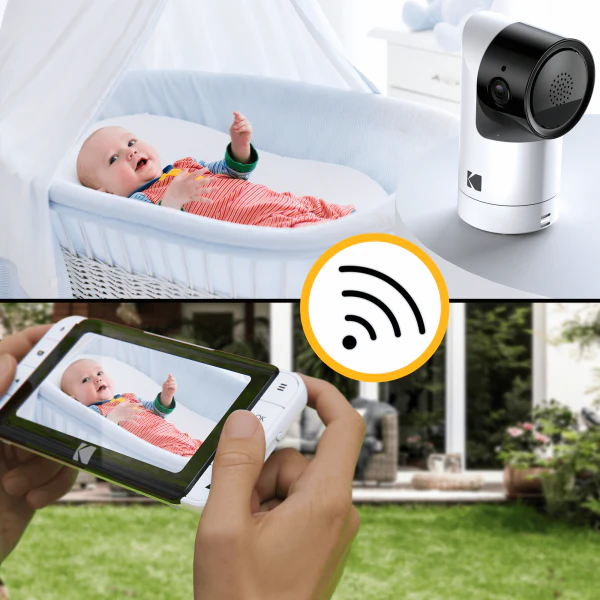 C525P 5" Smart HD Video Baby Monitor with Motorised Pan-Tilt - Image 4