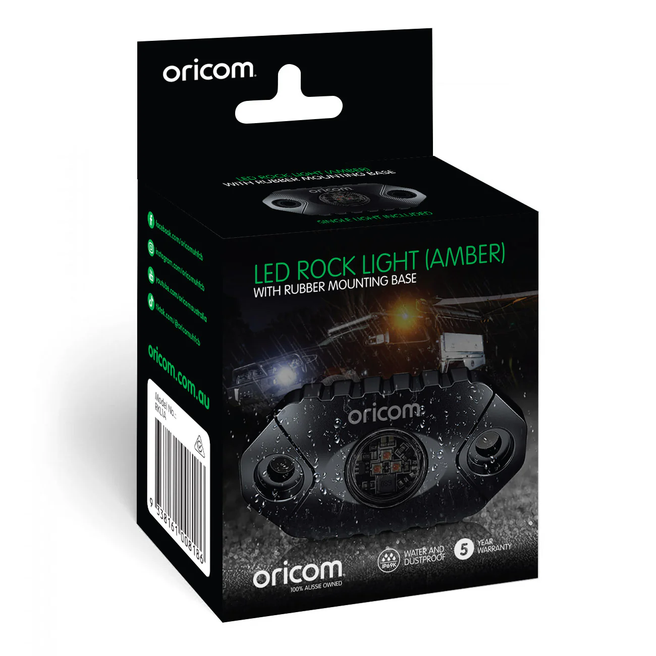 RKL1A LED Rock Light Single Pack (Amber) - Image 5