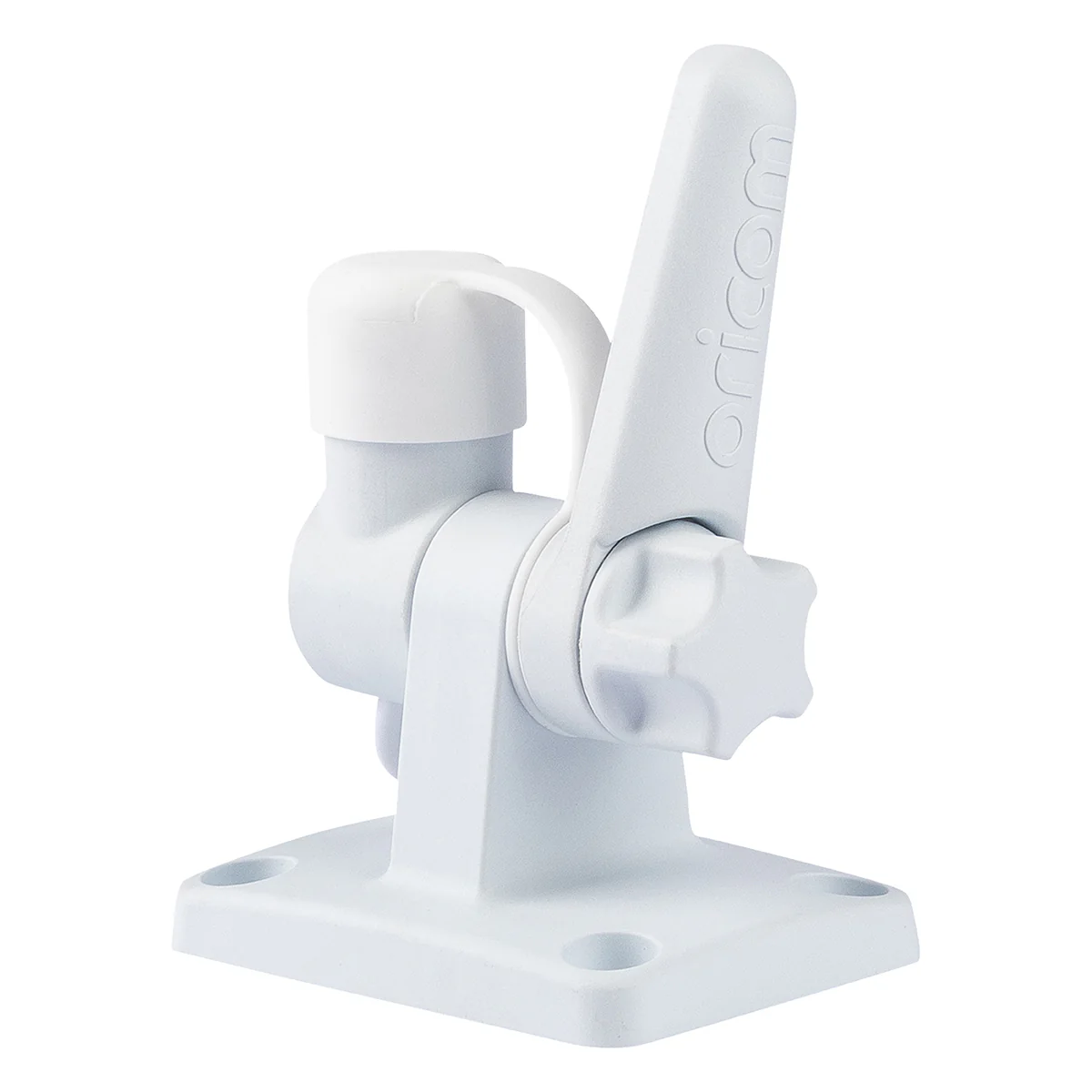 MBL001 Marine Single Swivel Rectangular Antenna Base suits MDW Whips - Image 3