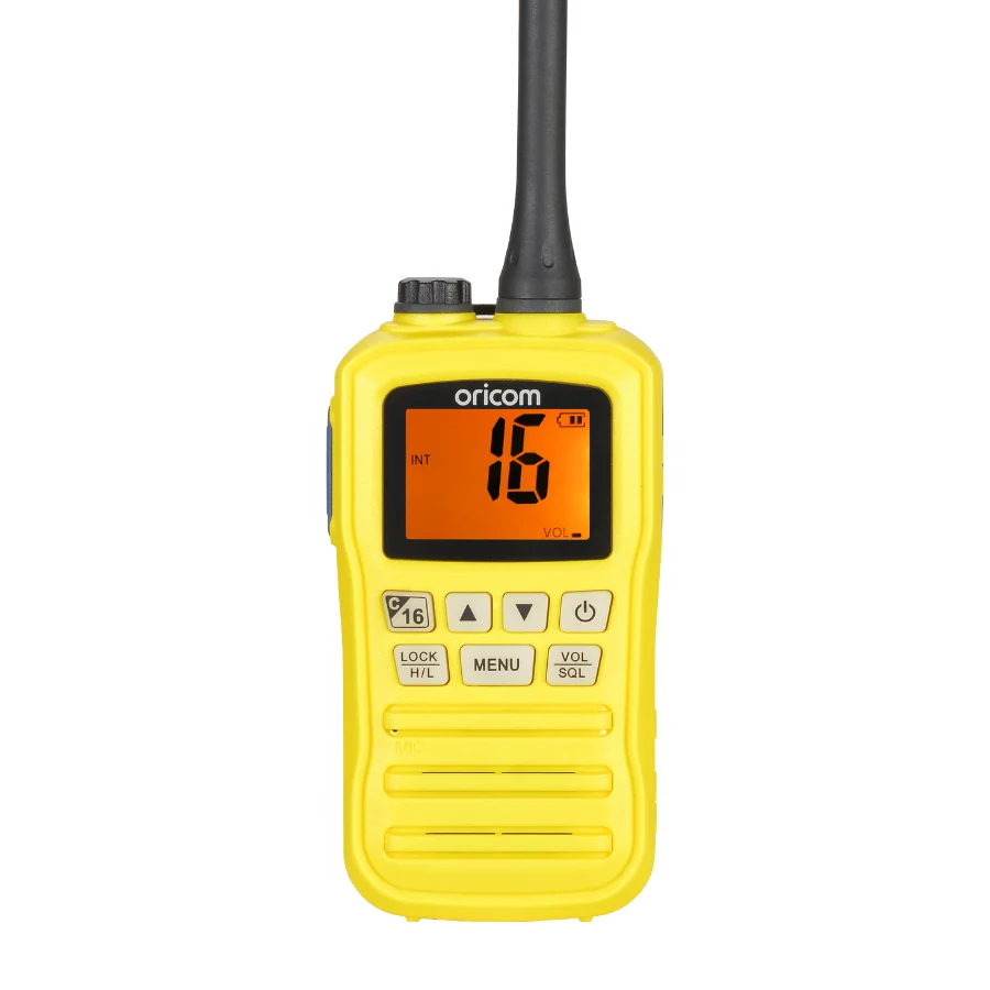 MX300YW 3 Watt VHF Marine Radio - Yellow - Image 2