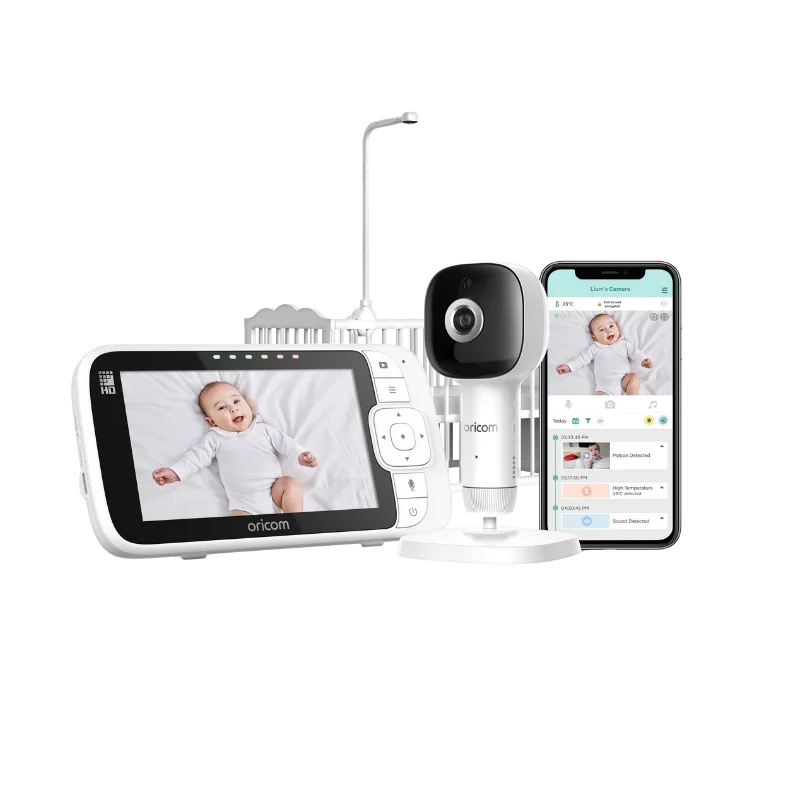 OBH650AI Skyview AI 5" Smart HD Baby Monitor with Cot Stand - Image 2