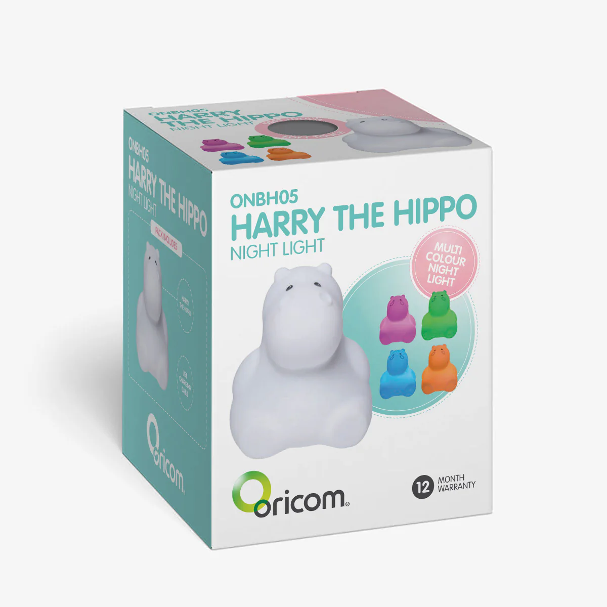 ONBH05 Harry The Hippo Night Buddy - Image 8