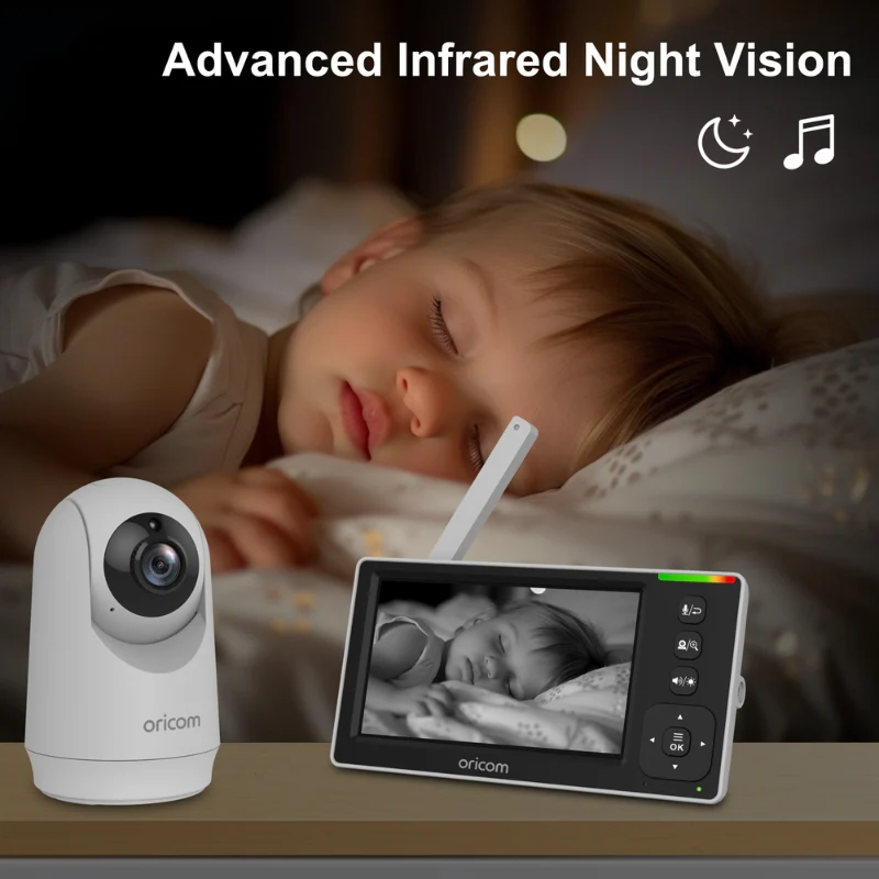SC430 4.3" Video Baby Monitor With Motorised Pan-Tilt Camera - Image 7