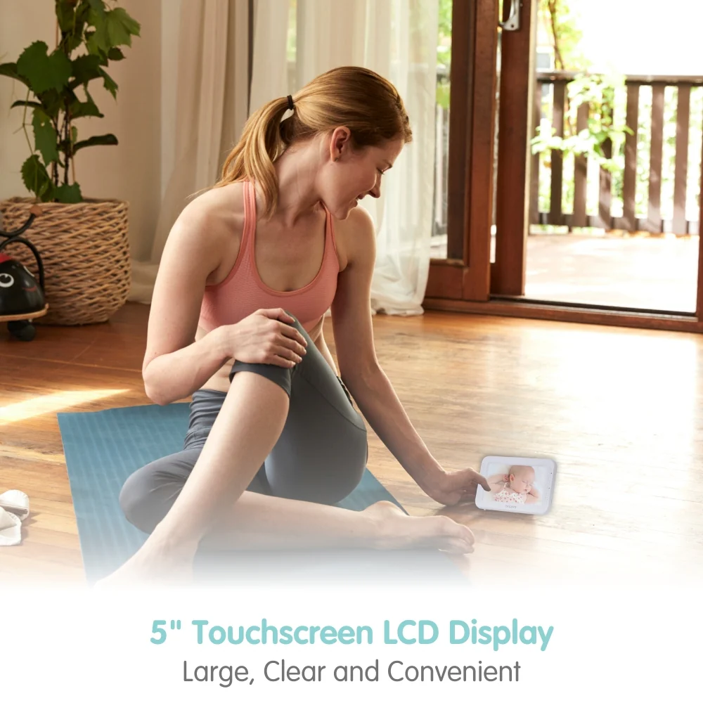 SC875 5" Touchscreen Video Baby Monitor - Image 4