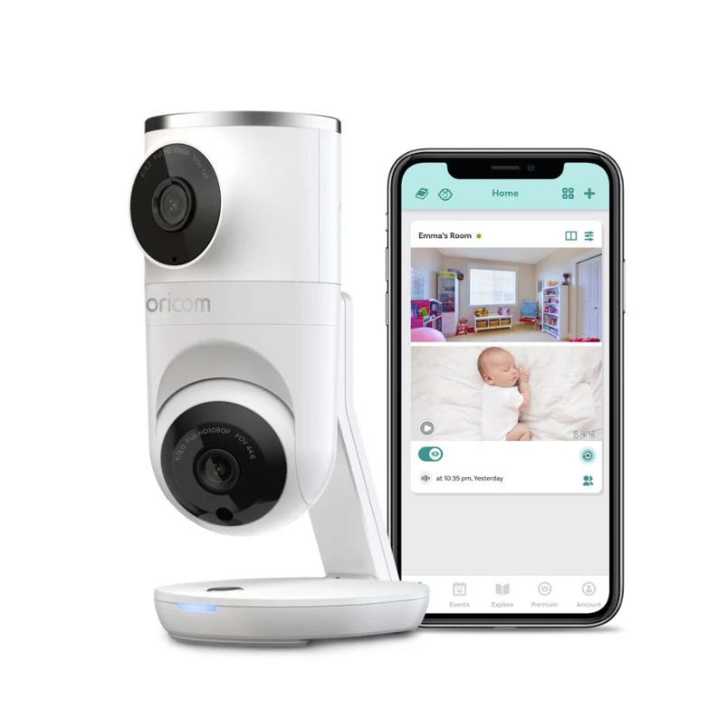 OBHDUAL Smart HD Dual Camera with Motorised Pan-Tilt