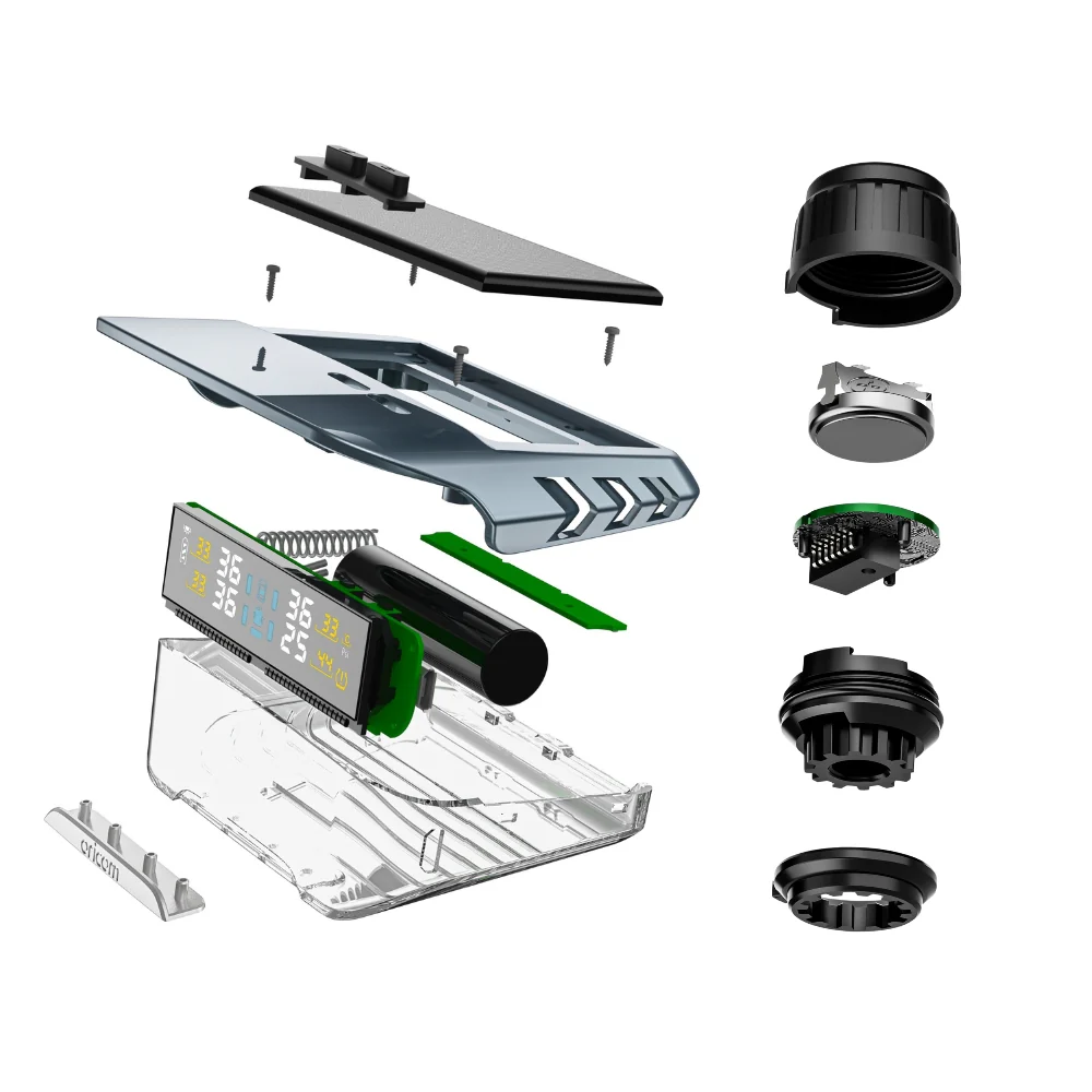 TPMS10-4E Tyre Pressure Monitoring System Incl. 4 External Sensors with APP Control Settings - Image 3