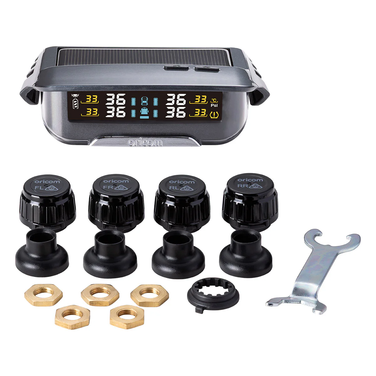 TPMS10-4E Tyre Pressure Monitoring System Incl. 4 External Sensors with APP Control Settings - Image 4