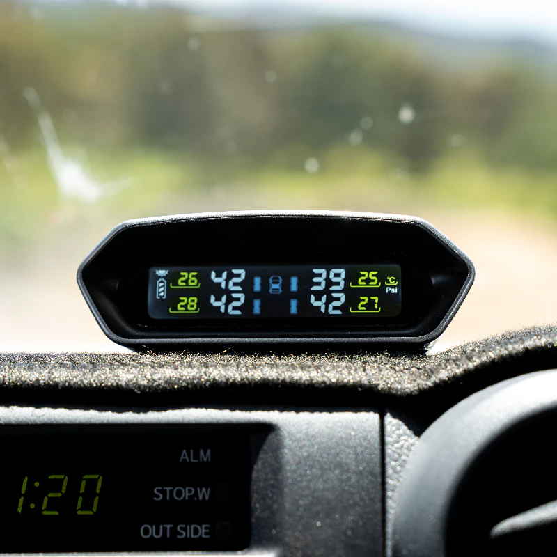 TPS10-8E Real Time Tyre Pressure Monitoring System Incl. 4 External Sensors - Image 2