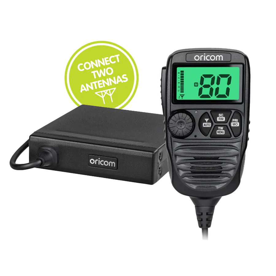 UHF182XP UHF CB Radio with Dual Antenna System - Image 2