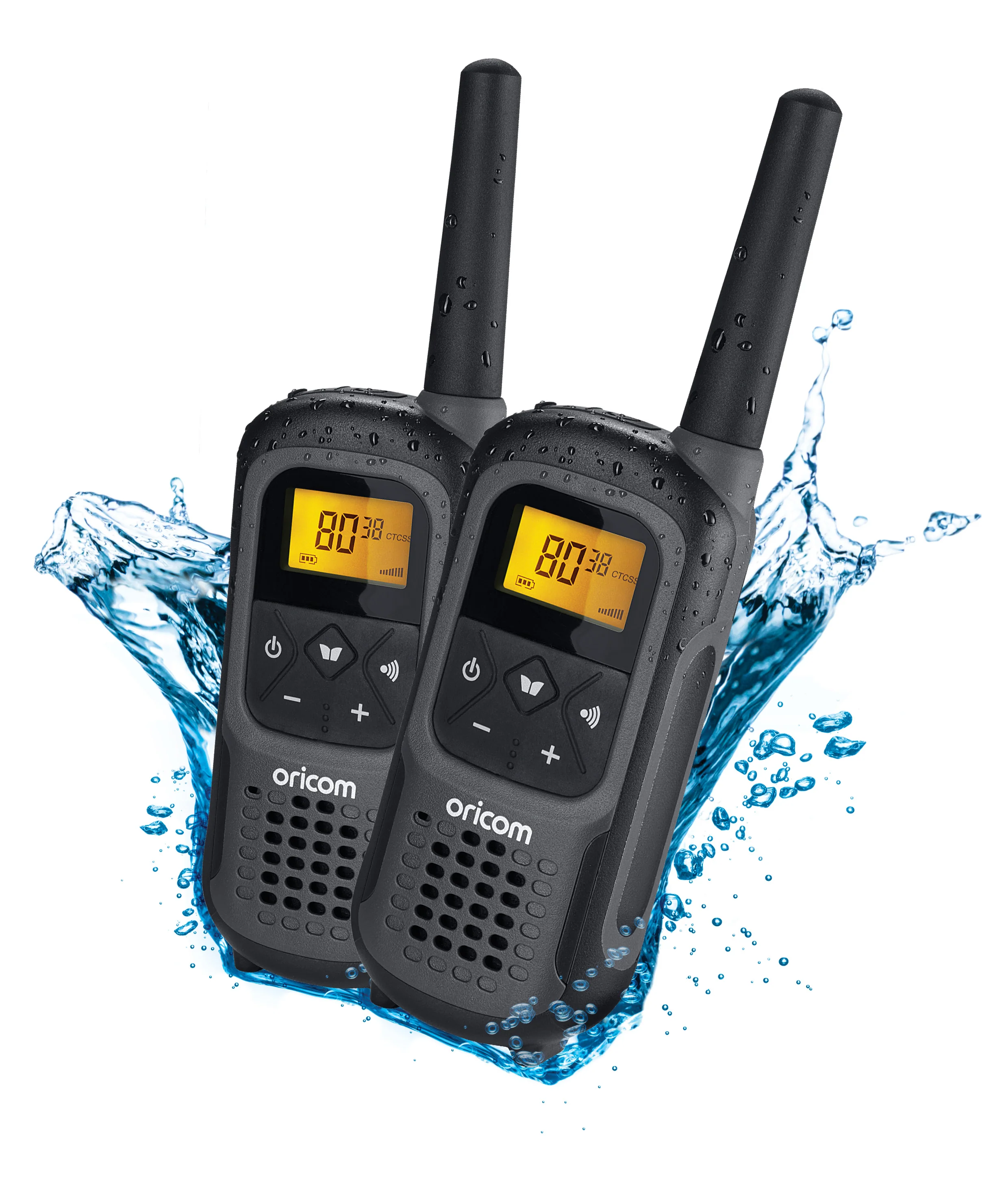 UHF2500-2GR Handheld 2 Watt Waterproof UHF CB Radio Twin Pack (Grey) - Image 11