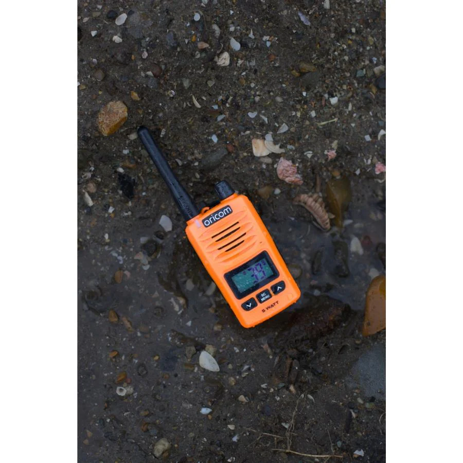 UHF2600-1 Floating 2 Watt IPX7 UHF CB Radio Orange - Image 9