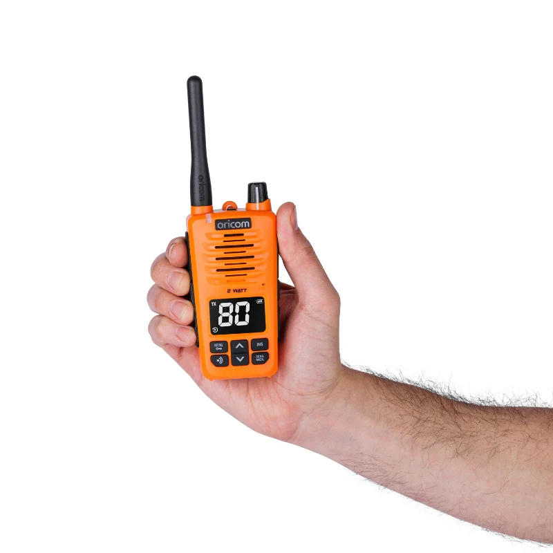 UHF2600-1 Floating 2 Watt IPX7 UHF CB Radio Orange - Image 6