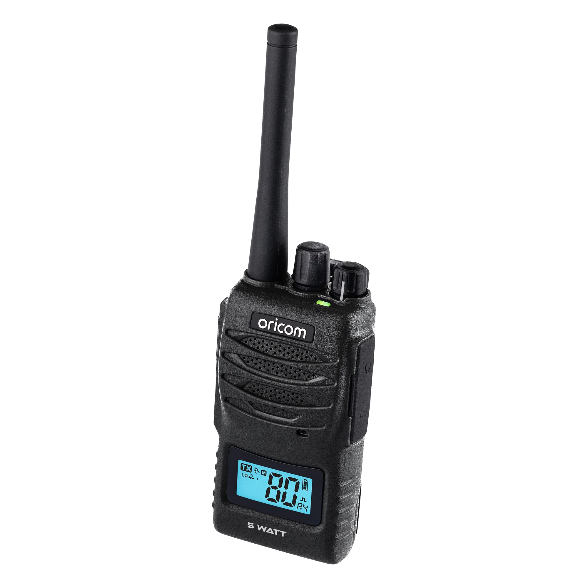 UHF5400BK-2 Twin Pack 5 Watt Handheld UHF CB Radio + Speaker Microphones x2 - Image 2