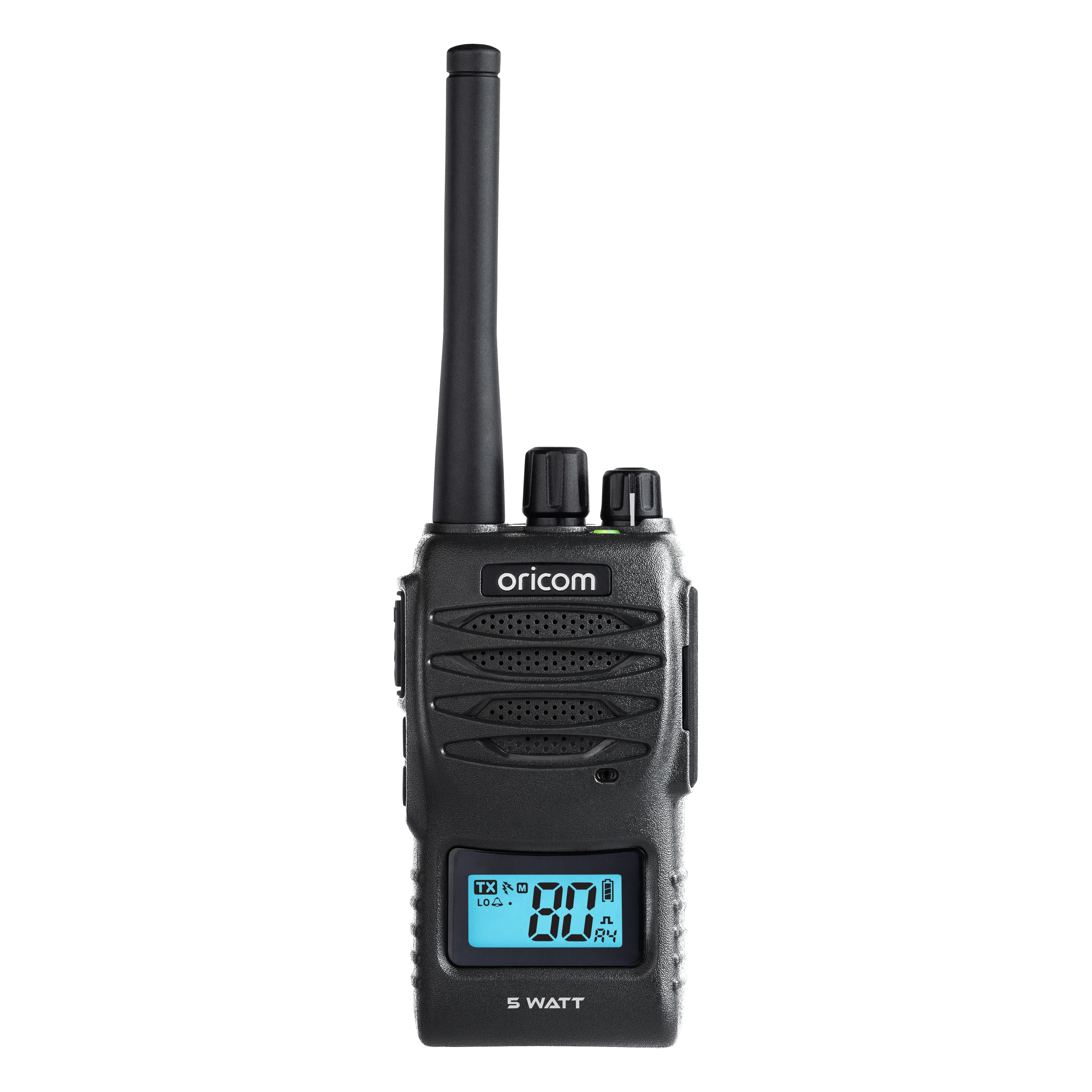 UHF5400BK-2 Twin Pack 5 Watt Handheld UHF CB Radio + Speaker Microphones x2 - Image 3