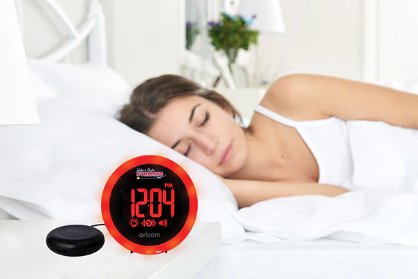 WNS80 Wake 'N' Shake Loud Alarm Clock with Shaker - Image 6