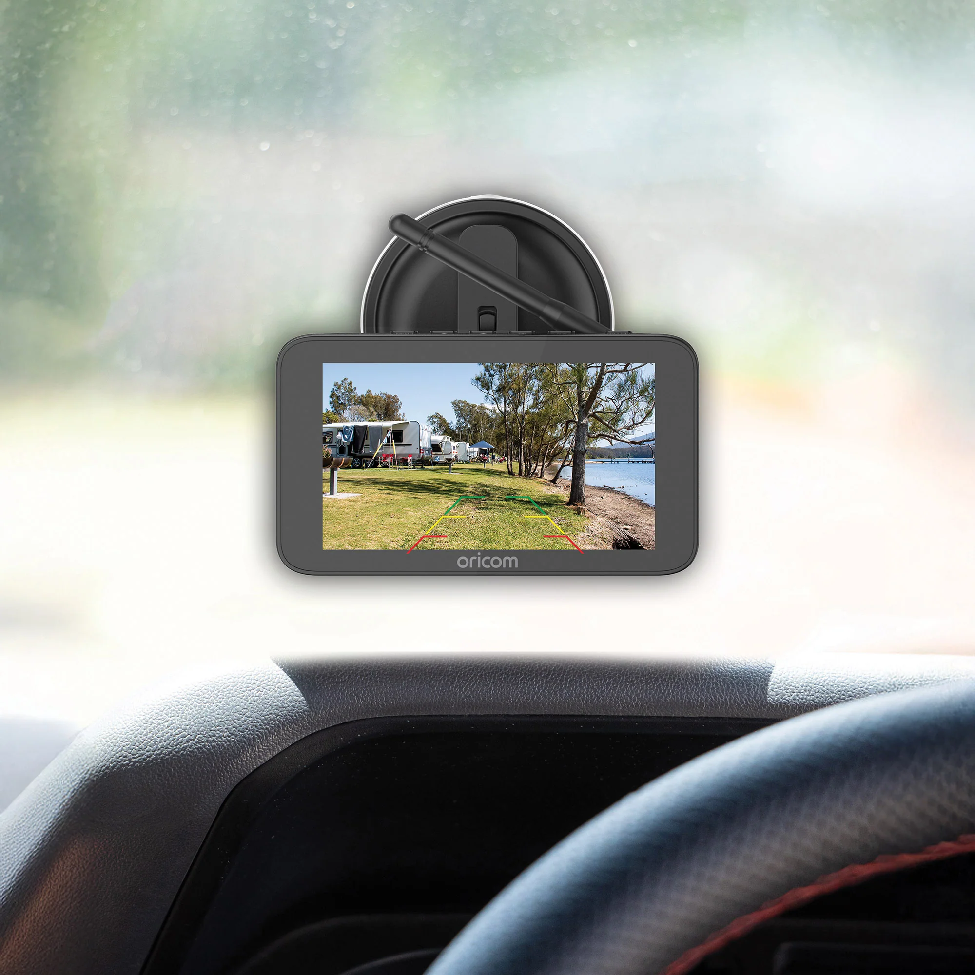 WRCSP Wireless Solar Reversing Camera with 5" Display - Image 4