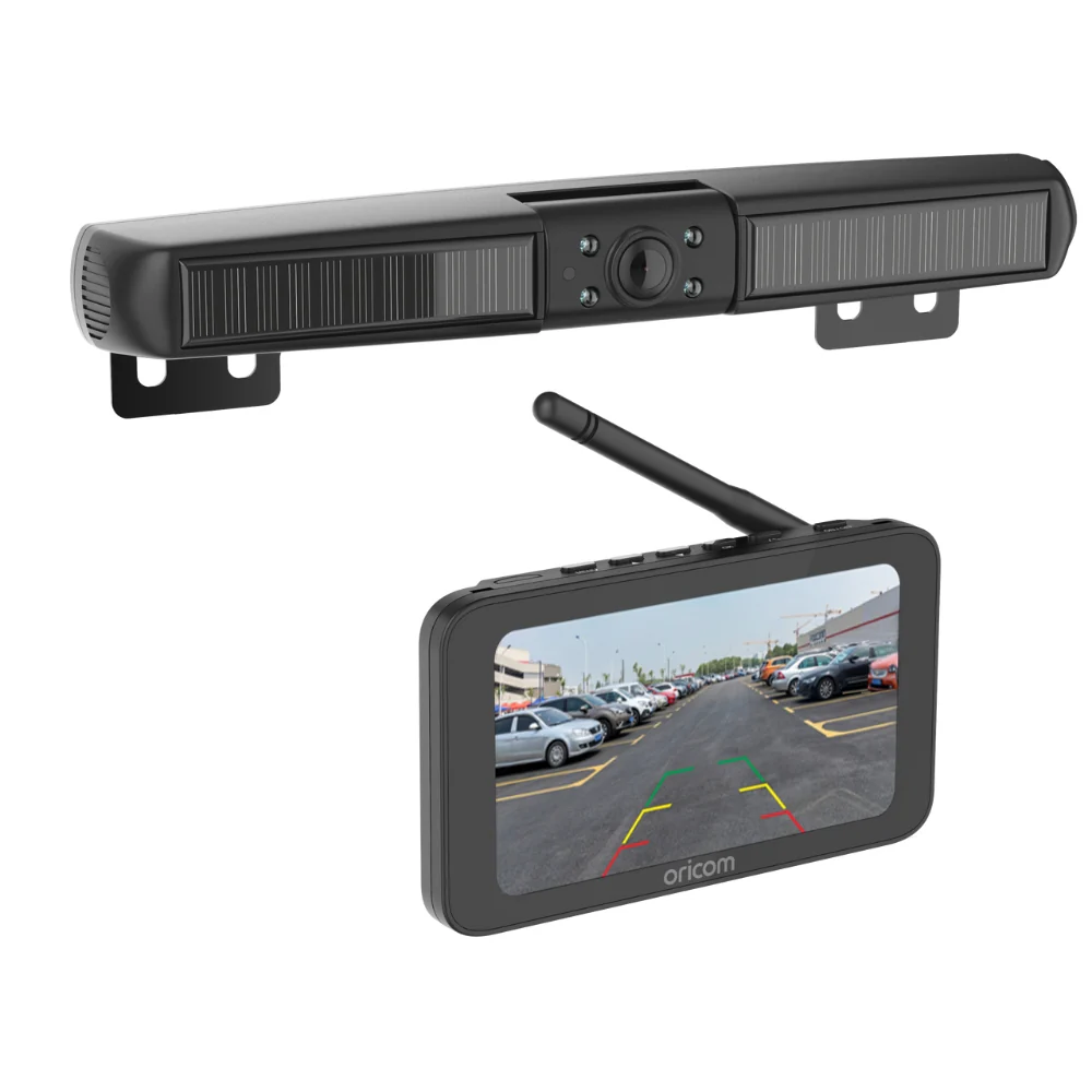 WRCSP Wireless Solar Reversing Camera with 5" Display - Image 5